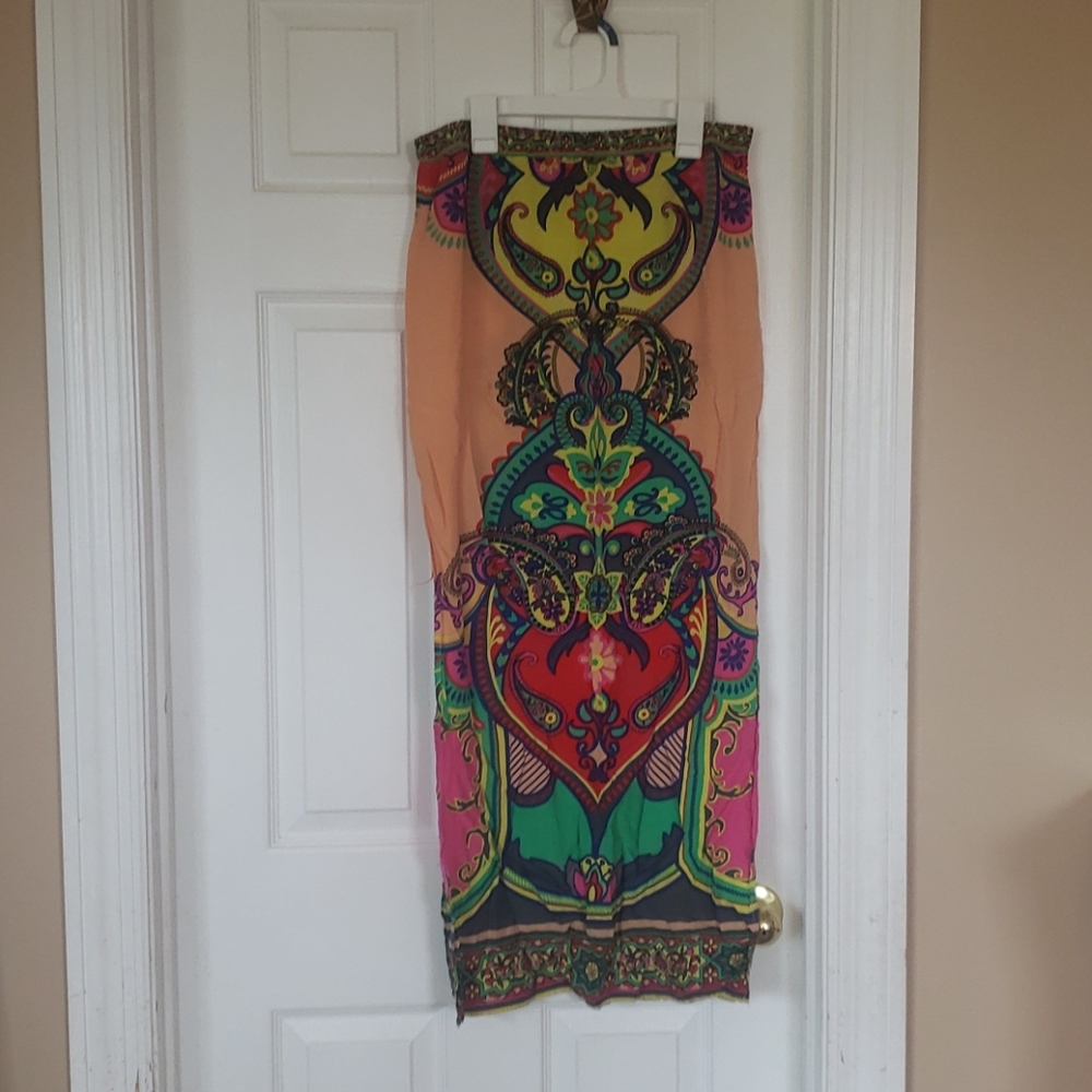 Print skirt